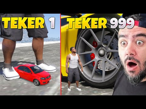 FRANKLIN HER KAZA YAPTIĞINDA ARABASI BÜYÜYOR - GTA 5 MODS
