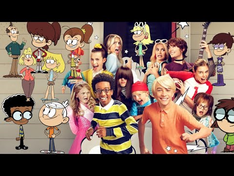 From animated series to the live action series -  The Loud House (with subtitles)