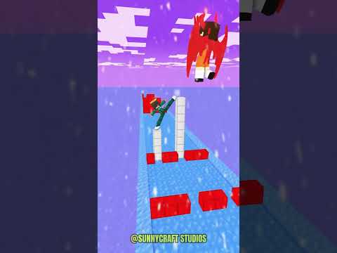 MEGA CARGO SKATES RACE! Aphmau vs. SQUID GAME DOLL 🏆💥 EPIC SHOWDOWN! 😱⚡ - MINECRAFT  #funnyshorts