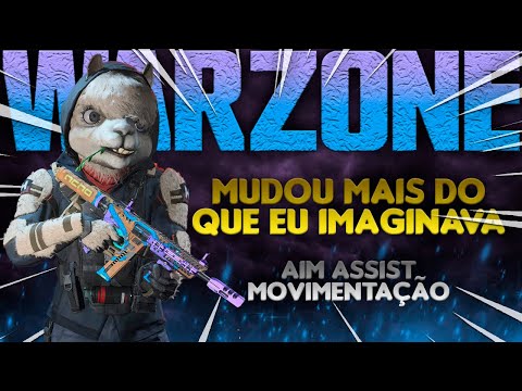 JOGUEI WARZONE DEPOIS de 3 SEMANAS e FIQUEI ASSUSTADO com a DIFERENÇA na MOVIMENTEÇÃO