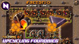 Upcycling Tungsten Carbide; Legendary FOUNDRIES & MINERS | 38 | Factorio Space Age Release 2.1