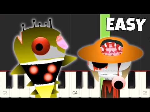 Incredibox Sprunki Phase 7 - EASY Piano Tutorial