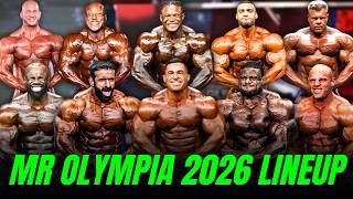 Mr. Olympia 2026 Qualified Bodybuilders – 48 Weeks Out Lineup ❗