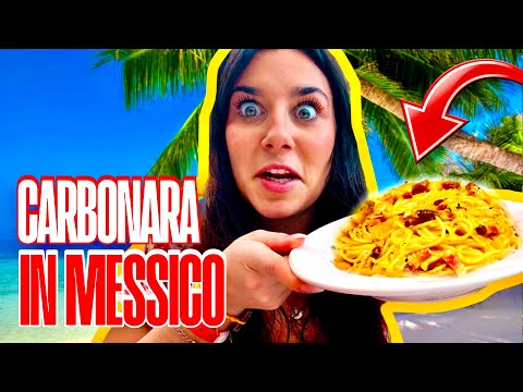 ASSAGGIO la CARBONARA in MESSICO 😱