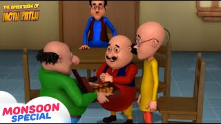 Dr Jhatka Ka Naya Avishkar | Motu Patlu Monsoon Special | Hindi Cartoon Motu Patlu #spot