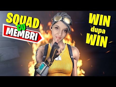 SQUAD cu MEMBRI💜 WIN dupa WIN sau salata ? :D