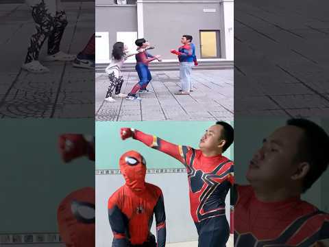 spiderman run #spiderman #marvel #funny