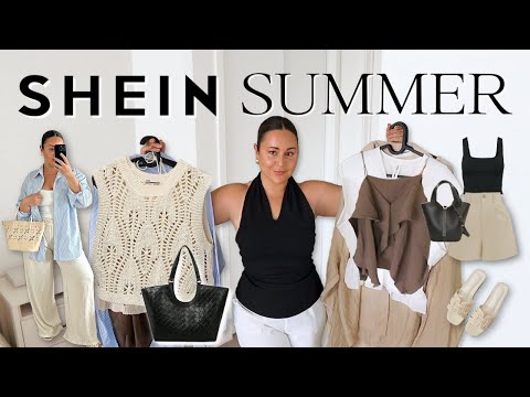 SHEIN SUMMER HAUL - How to Dress Expensive, Vacation Outfits, Summer Outfits & Wardrobe Basics!