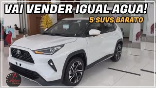 Top 5 SUVs MAIS ESPERADOS de 2025 no Brasil – Design, Tecnologia e Economia