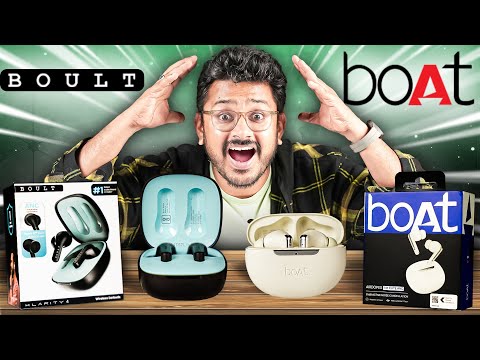 boAt vs Boult⚡️ನಮ್ಮ ದೇಶದ No 1 ಪಟ್ಟಕ್ಕೆ ಯುದ್ಧ⚡boAt Airdopes 141 Elite ANC vs Boult Klarity 4 ANC