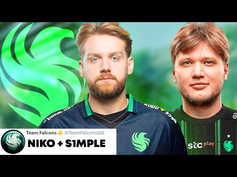 S1MPLE WILL JOIN NIKO IN TEAM FALCONS?? (ENG SUBS) | CS2 BEST MOMENTS