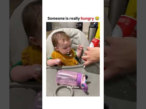 Hungry Baby 😍 #babyshorts #funny #swagboi #baby #drupto18 #memes