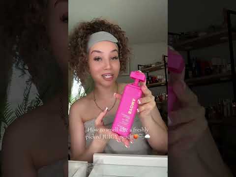 My summer peach hygiene routine🍑🫧☁️
