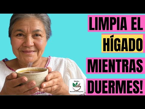 🟥 El SECRETO para Desintoxicar tu Hígado Mientras Duermes con Sólo 2 Ingredientes Naturales