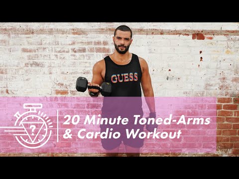20 Minute Toned-Arms & Cardio Workout with Donald Romain
