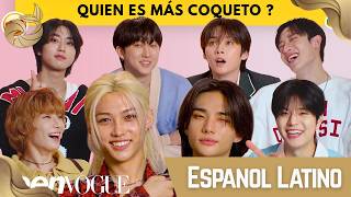 Stray Kids Responden Preguntas uno del Otro| SKZ en Español | AtlantiK Studios