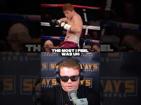 Canelo Reveals the Hardest Punch He Ever Took