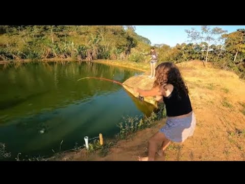 ESSA PESCARIA FOI DIVERTIDA EM SANTA TERESA- ES.