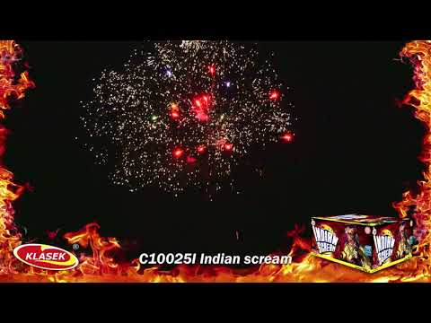 Pyrotechnika Kompakt 100ran / 25mm Indian Scream
