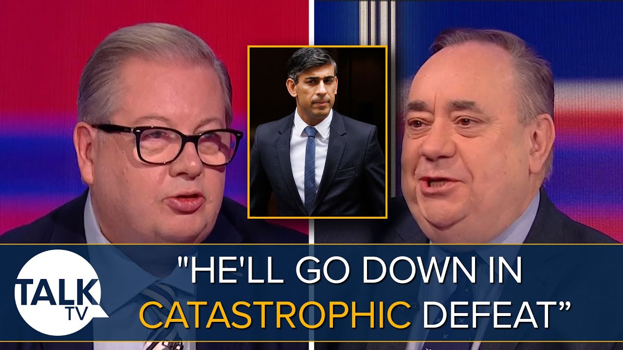 “NO Way He Can Turn This Round!” | Alex Salmond Says Rishi Sunak Will Suffer “Catastrophic Defeat”