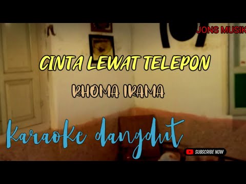 Cinta lewat telepon || Rhoma irama || karaoke