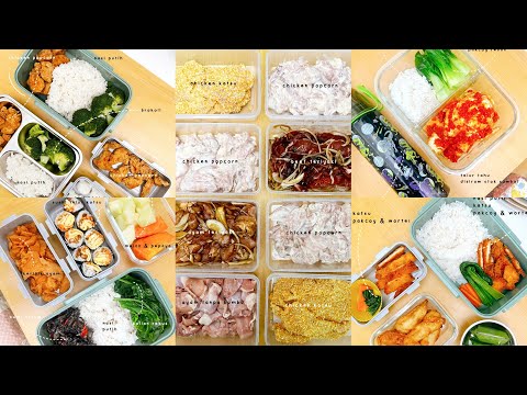 FOOD PREP PROTEIN 150RB JADI BANYAK, TIPS MASAK CUMI LAMA TIDAK ALOT, 4 SET BEKAL SEKOLAH-KANTOR