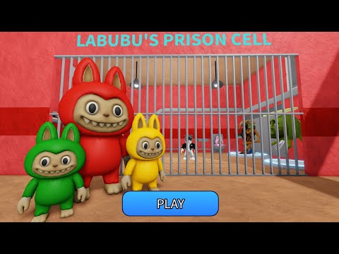 RED LABUBU PRISON RUN! OBBY ROBLOX