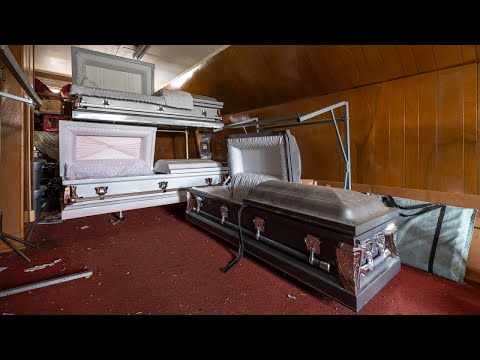 This Abandoned Funeral Home Had Everything Left Behind