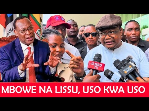 LISSU na MBOWE Uso-kwa USO, KIMENUKAAAAA!!!!