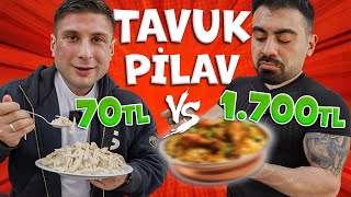 UCUZ ORTA PAHALI VE ULTRA PAHALI TAVUK PİLAV! @1453harunn