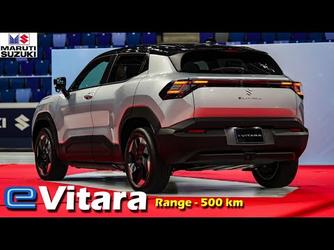 2025 NEW MARUTI SUZUKI eVITARA Electric 4WD SUV 😍 Range - 500 km