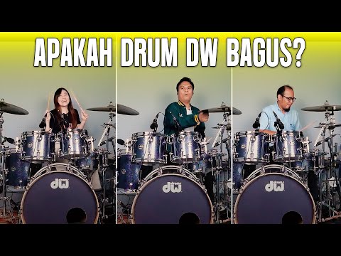 REVIEW DW DRUM SET HARGA 10 JUTA