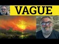 Understanding the Concept of Vague