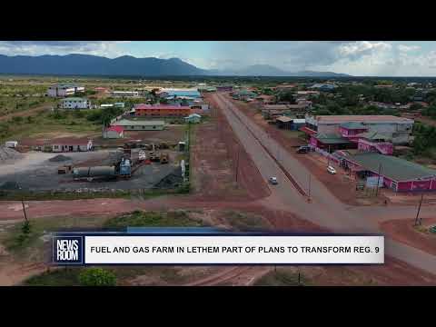 YouTube video thumbnail: Fuel And Gas Farm In Lethem Part Of Plans To Transform Reg. 9