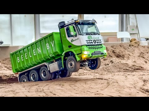 RC TRUCKS AT THE LIMIT! Fire Trucks, Cranes, heavy Machines