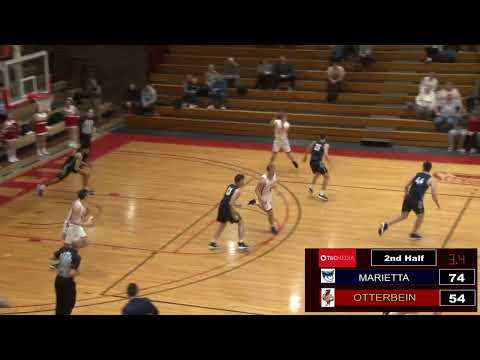 Otterbein University Men's Basketball vs Marietta College