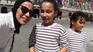 ON VISITE LA VILLE D'ANVERS AVEC DES AMIS