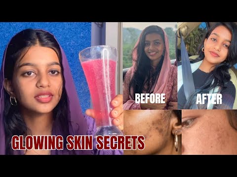 ഇനി കുറച്ചു  തിളങ്ങാം ❤️‍🔥😍✨GLOWING SKIN SECRETS | SKINCARE | PIGMENTATION | REDUCE DARKSPOTS