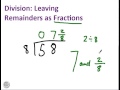 Exploring Division with Remainders as Fractions
