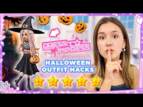 Wir testen HALLOWEEN OUTFIT HACKS in DRESS TO IMPRESS | Roblox Dress to Impress 👻🎃 Alles Ava Gaming