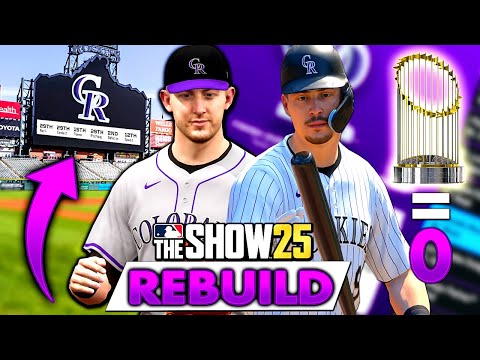 Colorado Rockies EL PEOR EQUIPO! - MLB The Show 25 - Franquicia - Ep #1