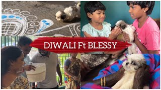 DIWALI with my PATTI 🌙 || Blessy DIML