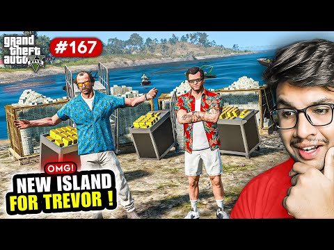 GIFTING CAYO PERICO ISLAND TO TREVOR | GTA V GAMEPLAY #167