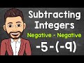 Understanding Subtraction of Negative Integers