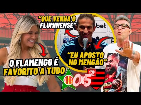 FLAMENGO GOLEIA e FAZ IMPRENSA se RENDER e APOSTAR no MENGÃO! Neto e Renata Fan CRAVAM que o Fla vai