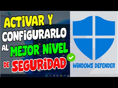 Activa WINDOWS DEFENDER Y CONFIGÚRALO al MEJOR NIVEL de SEGURIDAD - ANTIVIRUS