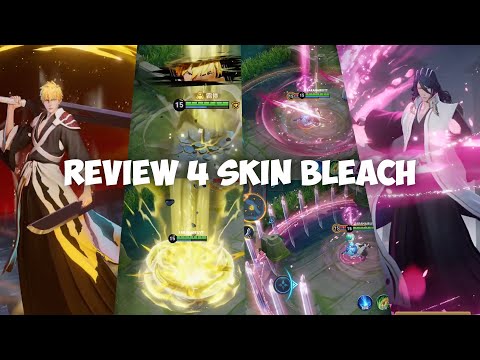 AKHIRNYA SKIN BLEACH! REVIEW 4 SKIN BLEACH ICHIGO. BYAKUYA MANA YG TERBAIK ? - HONOR OF KINGS