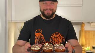 شيف حيدر ديك (دونات تخبل وطريقة جدا جميلة👌🏻😋🍩🍩🍩🍩)