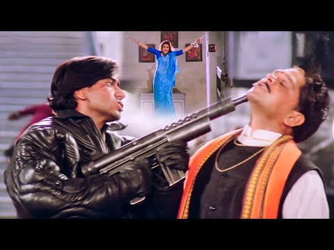 दम है तो बचा ले अपनी बीवी की जान अजय देवगन की ख़तरनाक एक्शन सीन्स - हकीकत फिल्म - Haqeeqat Action