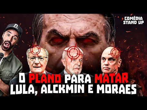 O PLANO PARA MATAR LULA, ALCKMIM E MORAES I JANJAPALOZA - COMÉDIA STAND UP DIOGO PORTUGAL